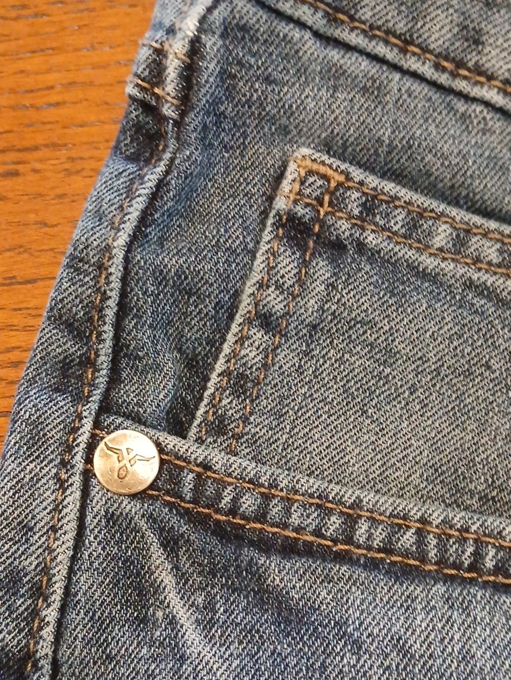 Wrangler 20X Men's Blue Boot Cut Denim Jeans - Picture 4 of 9